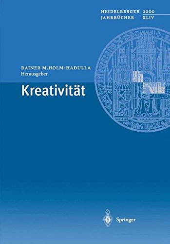 Buchcover "Kreativität" Rainer M.Holm-Hadulla